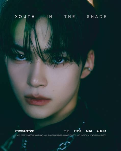 ZEROBASEONE ZB1 The 1st Mini Album YOUTH IN THE SHADE コンセプトフォト 3