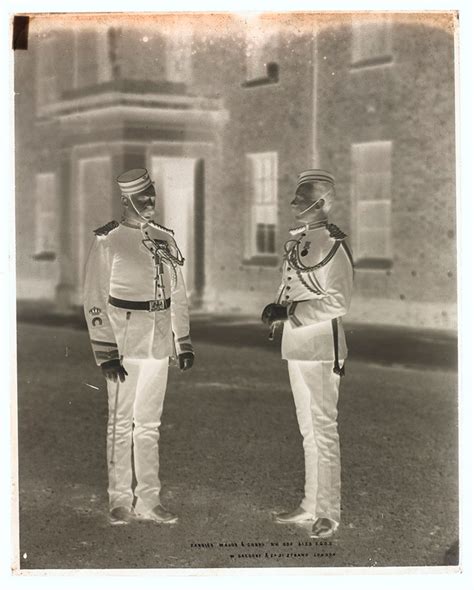 Farrier Major And Corporal The Royal Horse Guards Glass Negative