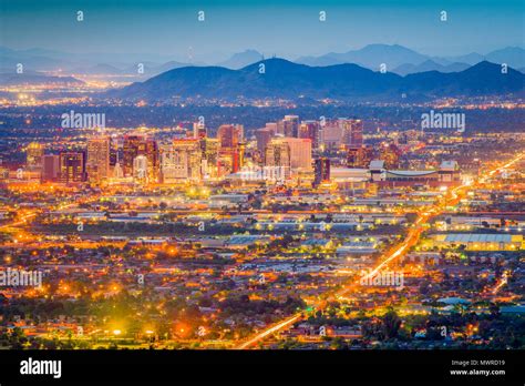 Downtown Phoenix Skyline Stock Photos & Downtown Phoenix Skyline Stock ...
