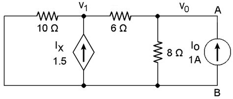 Learn About Thevenin Theorem And Dependent Source Circuits Technical