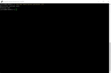 VMware ESXi Start a Virtual Machine from Shell | Be-Virtual.net