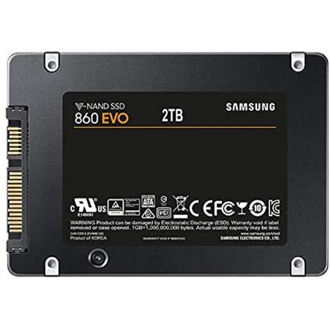 SSD Samsung EVO 860, 2TB, SATA III MZ-76E2T0E