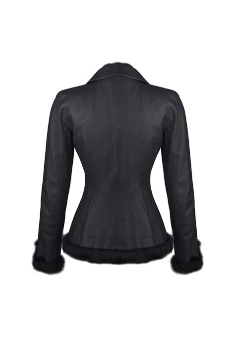 Chanel Black Leather Jacket