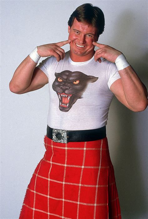 Rowdy Roddy Piper Poses During A Photo Shoot On Si Photo Blog