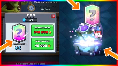 Clash Royale J Achete Une Legendaire J Ouvre Un Super Coffre