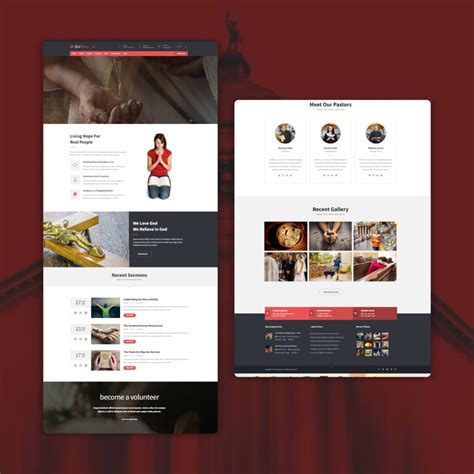 God Grace Church Wordpress Theme Masterbundles