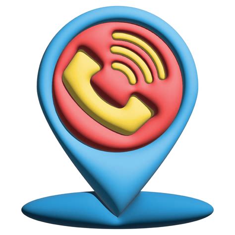 Free 3d Teléfono Alfiler 23360074 Png With Transparent Background