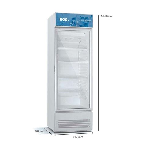 Refrigerador Expositor Vertical EOS 510 Litros Eco Gelo Branco EEV500B