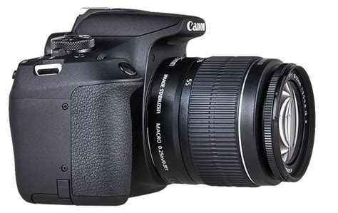 Canon Eos 2000d Dslr Camera And Ef S 18 55 Mm F35 56 Is Ii Lens