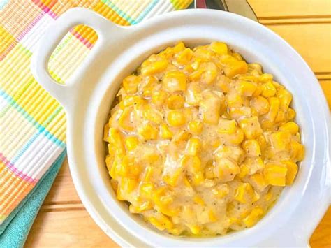 Homemade Cream Style Corn - SmartyPantsKitchen