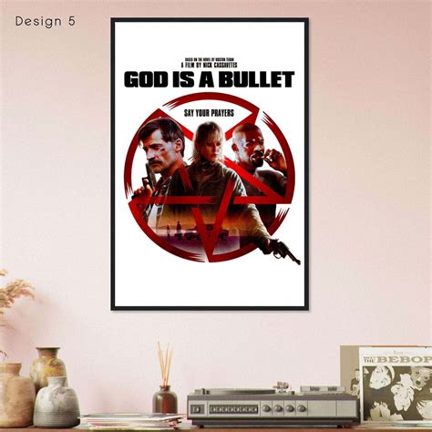 God Is a Bullet (2023) Movie Poster Print - Citiesbox