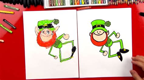 How To Draw A Leprechaun - Art For Kids Hub