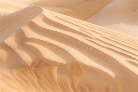 Close Up Sand Dune Texture In Desert Stock Illustration Illustration