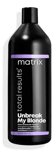 Acondicionador Unbreak My Blonde 1000 Ml Matrix MercadoLibre