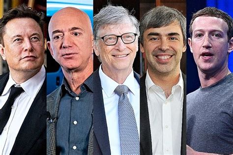 Elon Musk Echa Un Pulso A Jeff Bezos Bill Gates Larry Page Y Mark