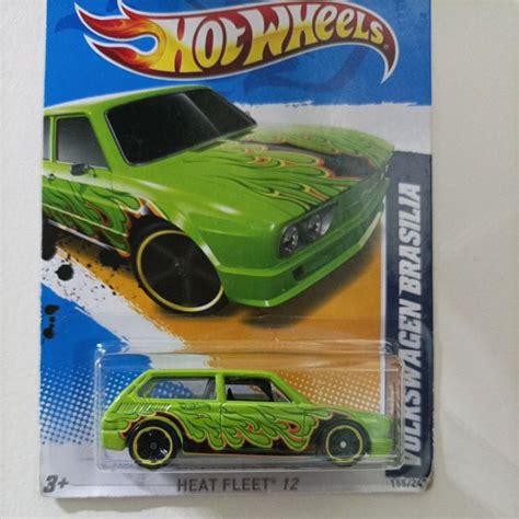 Hot Wheels Volkswagen Brasilia Heat Fleet 12 Shopee Brasil