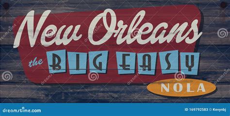 Nola New Orleans Louisiana Compass Royalty Free Stock Photography