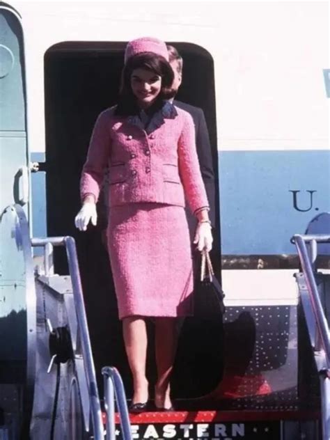 Jackie Kennedy's Pink Suit | Iconic Pink Wool Suit for Womens