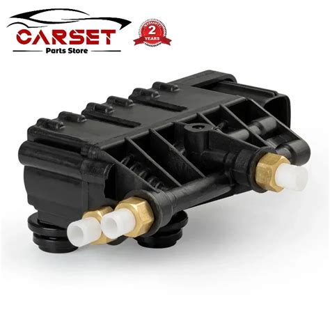 Front Air Suspension Valve Block For Land Rover Discover 3 4 LR3 LR4 ...