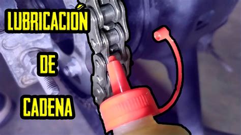 Como Lubricar La Cadena De Tu Moto Mecalejo Lubry Youtube