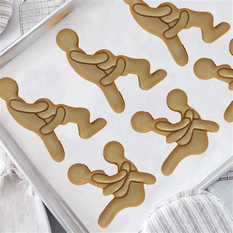 Kama Sutra Cookie Cutter Set Of Diffrent Sex Position Bachelorette Party Supplies Sex