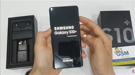 Samsung Galaxy S10 Plus Unboxing Setup And First Look Youtube