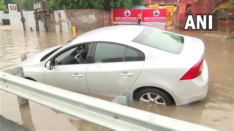 Ani On Twitter Haryana Severe Waterlogging Witnessed In Several