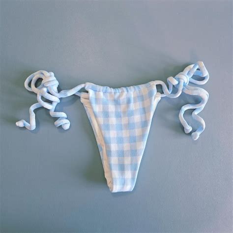 Frankie S Bikinis Tia Poly Bikini Bottom Brand Depop