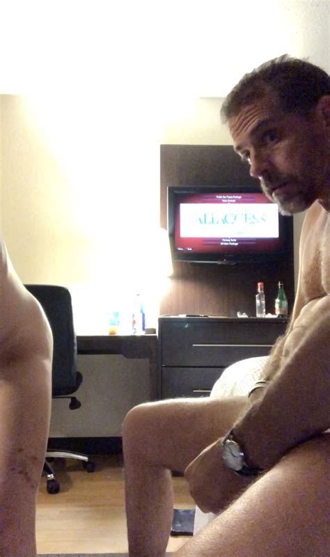 Naked Hunter Biden Cavorts With Hooker And Gun Photos
