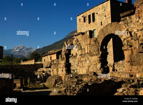 aosta valley history  res stock photography  images alamy
