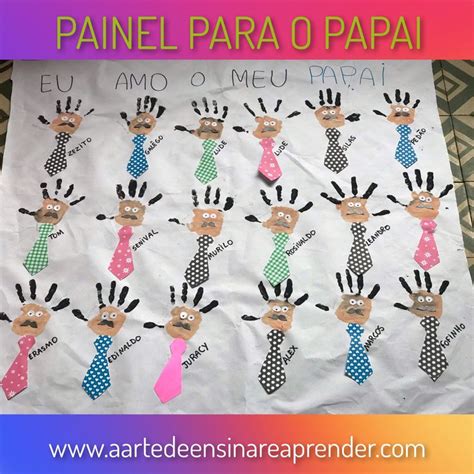 Painel Dia Dos Pais Educação Infantil - Painel dia dos pais | Dia dos pais educação infantil