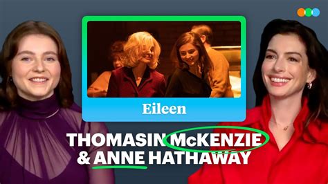 Eileen Anne Hathaway And Thomasin Mckenzie On Movie Bad Girls Youtube