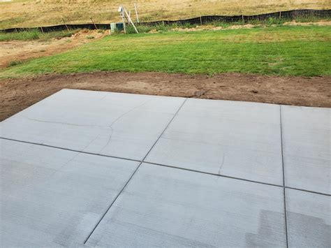 Long hairline cracks forming across within 24 hrs of 4in patio pour. Is
