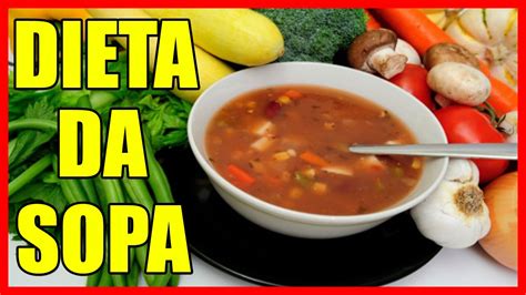 [dieta Da Sopa] Perca 1 Kg Por Dia 7 Kg Por Semana Aprenda A Fazer Dieta Para Emagrecer