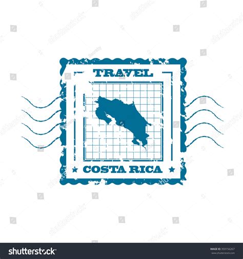 88 Costa Passport Rica Stamps Royalty-Free Photos and Stock Images
