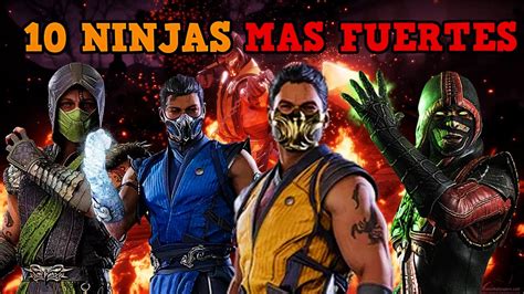 Los Ninjas Mas Fuertes De Mortal Kombat Youtube