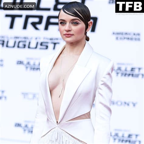 Joey King Sexy Seen Braless Flaunting Her Hot Tits On The Red Carpet At The Bullet Train