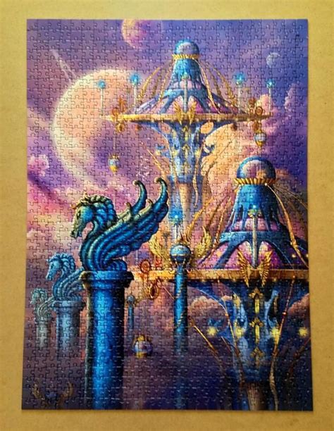 City Of Swords Ciro Marchetti Puzzle 1000 Pieces By Spielspass