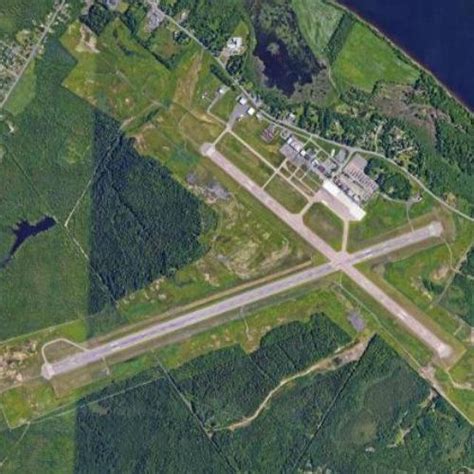 Fredericton International Airport (YFC) in Lincoln, Canada (Google Maps)