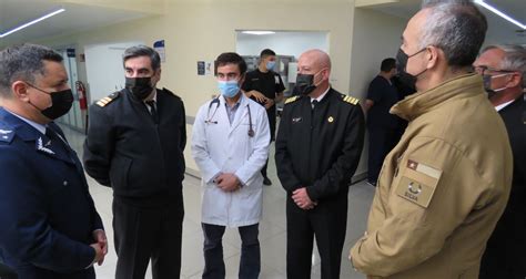 Directores Del Hospital Militar Y Fuerza A Rea Realizaron Visita De