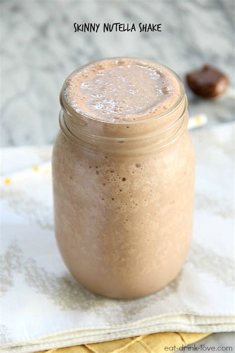 Skinny Nutella Shake Eat Drink Love