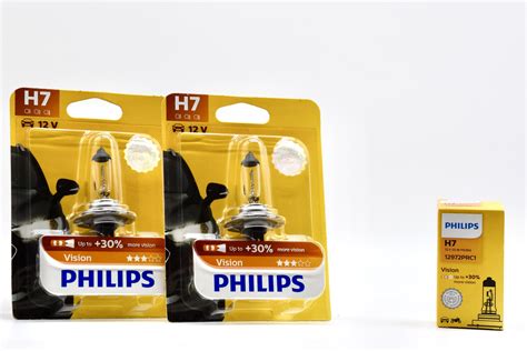 Philips H7 Vision Halogen Lampen 12972PR Set | KFZlampen24.de
