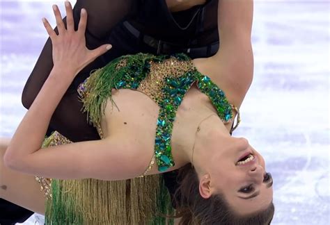 Naked Gabriella Papadakis In PyeongChang 2018 Olympic Winter Games