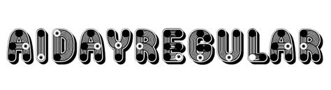 Aiday Regular Font - FFonts.net