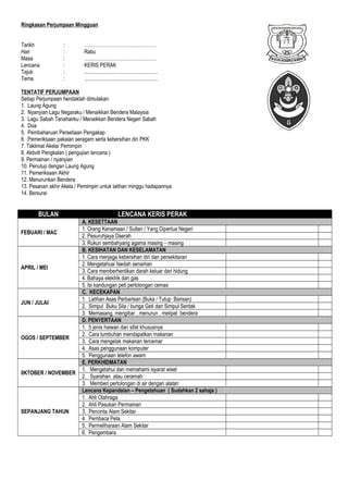 Jadual Skema Baru Pengujian Untuk Guru Penasihat Persekutuan