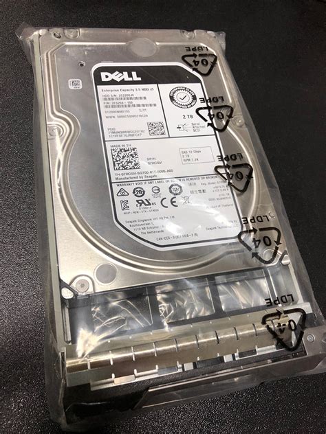 Dell Tb K Rpm Nlsas Gbps N In Hot Plug Hard Drive W Caddy Products Offer