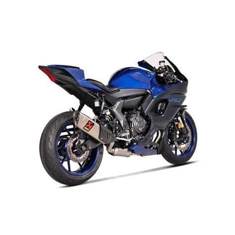 Ligne Complète Akrapovic Racing Pour Yamaha Yzf R7 2021 Et Tech2roo