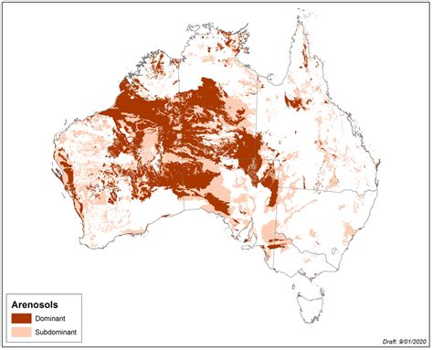 Australian Soil Classification Edition 3 ARENOSOLS