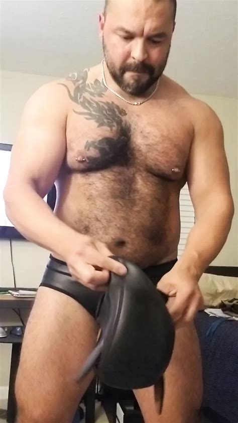 Self Play With Pup Gear Gay Bear Cock Porn XHamster