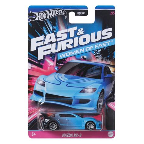 Машинка коллекционная Hot Wheels Fast Furious Women of Fast Mazda RX купить с
